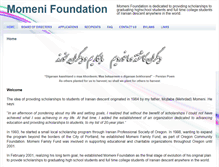 Tablet Screenshot of momenifoundation.org